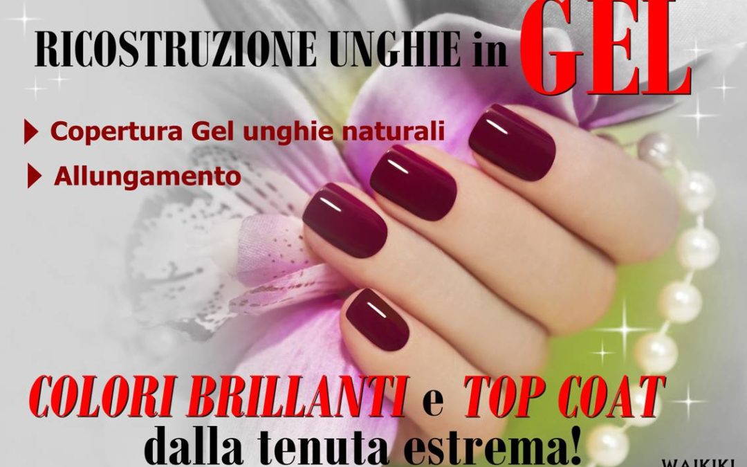 RICOSTRUZIONE UNGHIE IN GEL