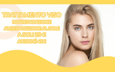 Trattamento viso per l’estate