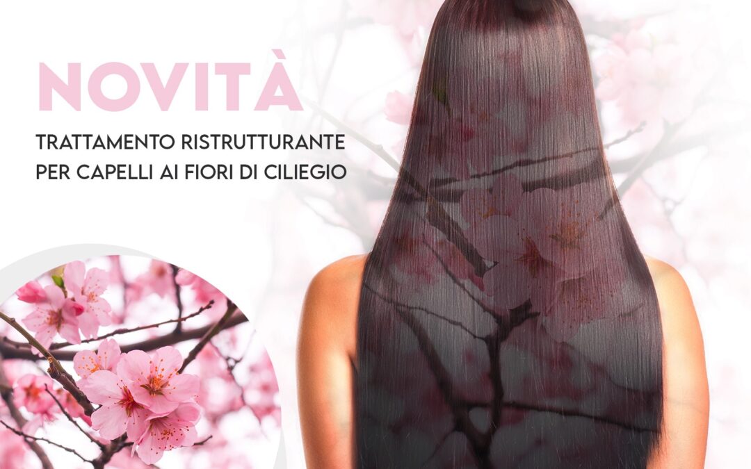 Trattamento ristrutturante ai fiori di ciliegio